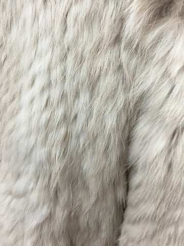 Rabbit Fur  Cropped Jacket